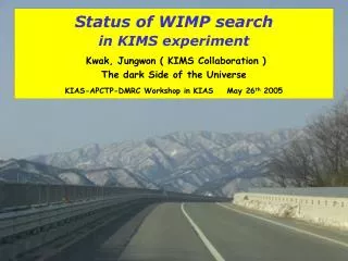 KIMS Collaboration Korea Invisible Mass Search experiment since 2000