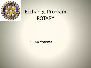 exchange program rotary