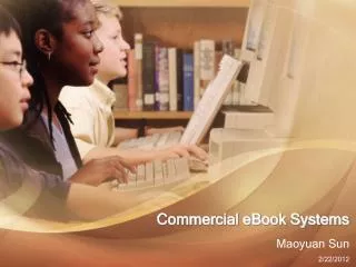 Commercial eBook Systems