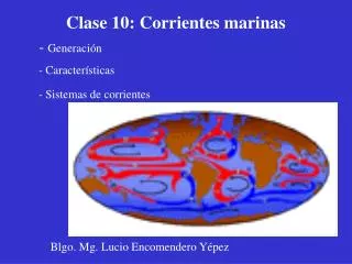 clase 10 corrientes marinas
