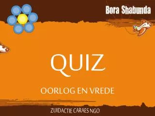 quiz oorlog en vrede