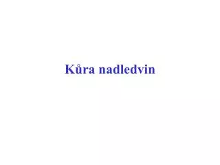 k ra nadledvin
