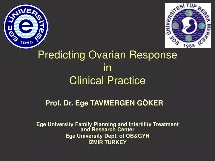 predicting ovarian response in clinical practice