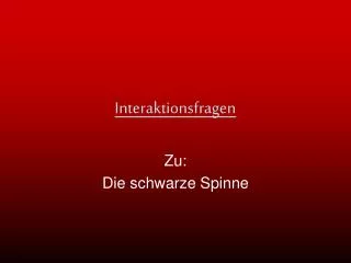 interaktionsfragen