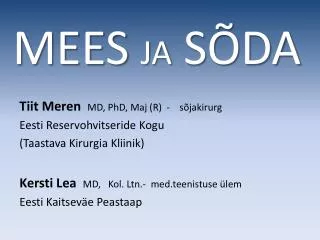 mees ja s da