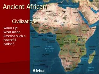 Ancient African Civilizations