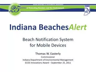 Indiana Beaches Alert