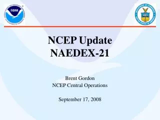 NCEP Update NAEDEX-21
