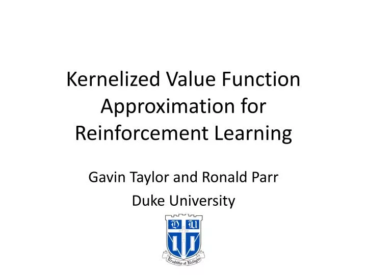 kernelized value function approximation for reinforcement learning