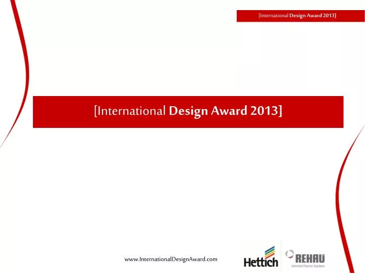international design award 2013
