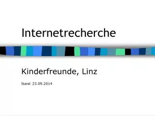 internetrecherche