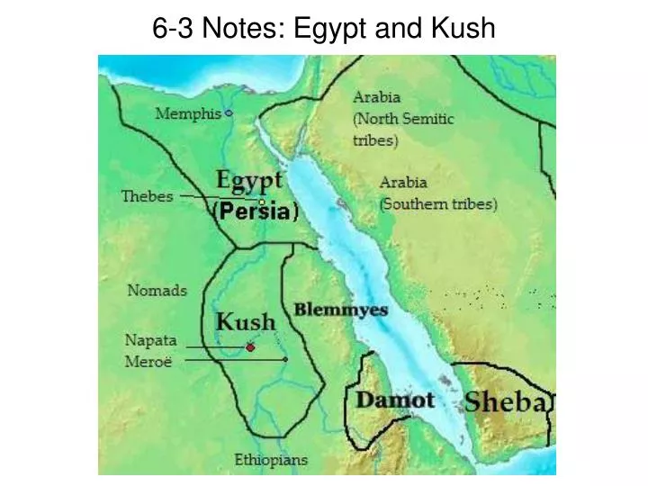 6 3 notes egypt and kush