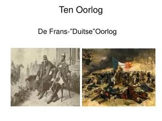 ten oorlog