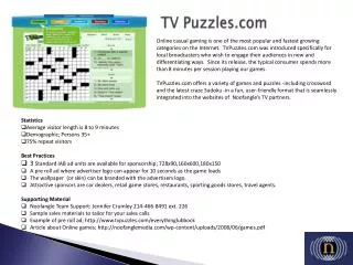 TV Puzzles