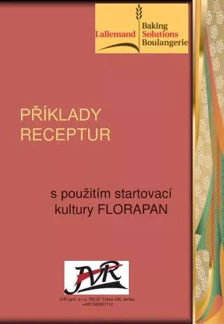 p klady receptur