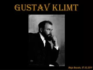 gustav klimt
