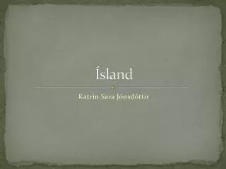 sland
