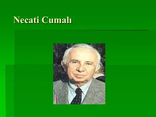 necati cumal