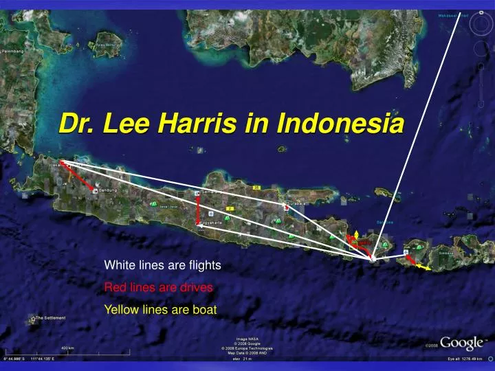 dr lee harris in indonesia