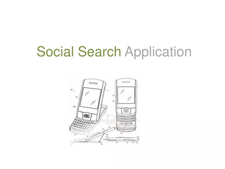 social search application
