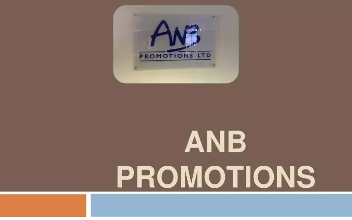 anb promotions