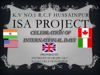 ISA PROJECT