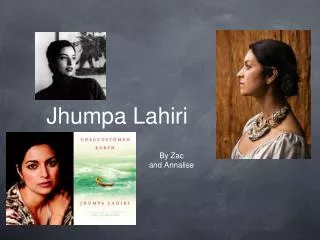 Jhumpa Lahiri