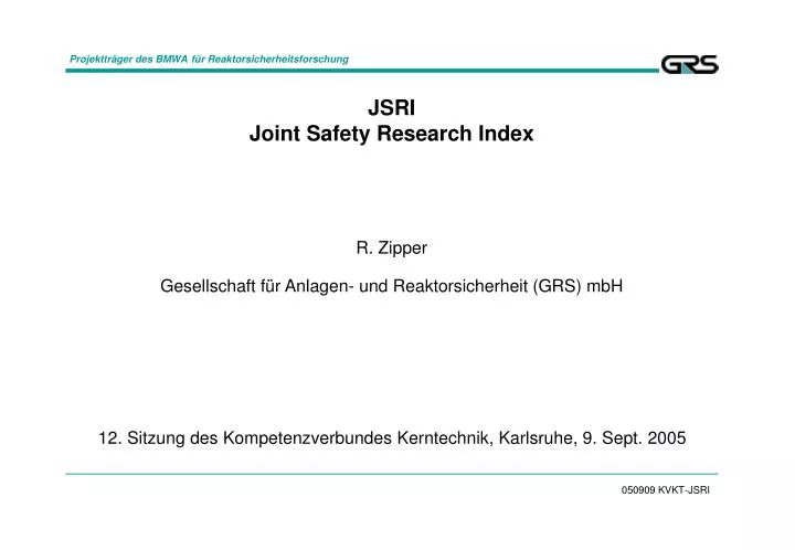 jsri joint safety research index