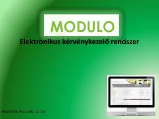 elektronikus k rv nykezel rendszer
