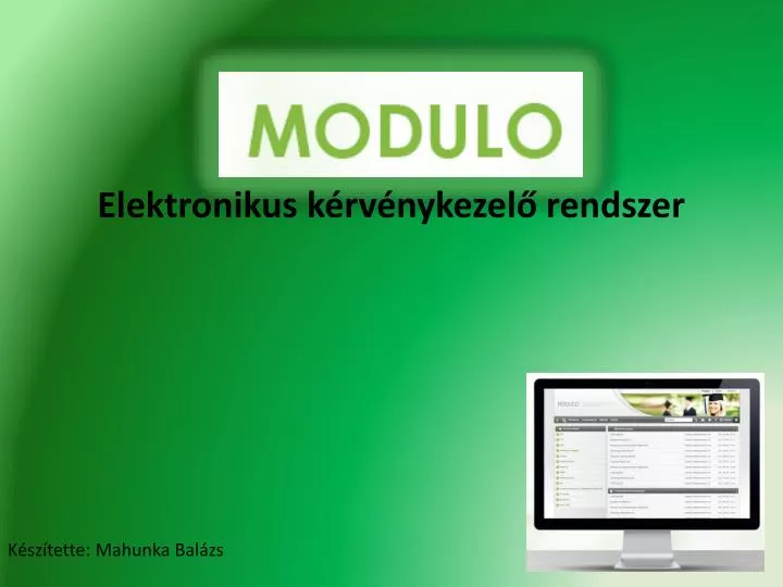 elektronikus k rv nykezel rendszer