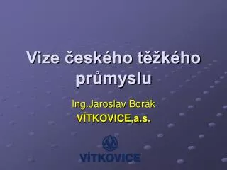 vize esk ho t k ho pr myslu