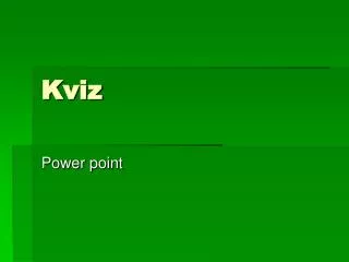 k viz