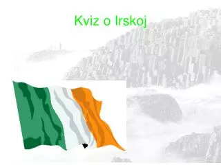 kviz o irskoj