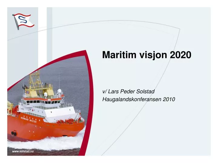 maritim visjon 2020