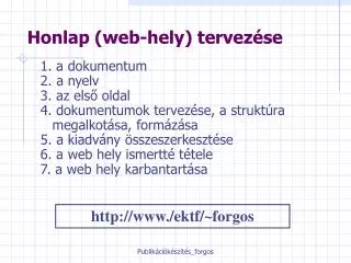 honlap web hely tervez se