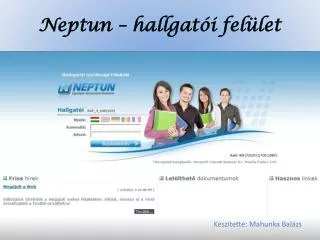 neptun hallgat i fel let