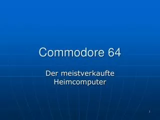 commodore 64