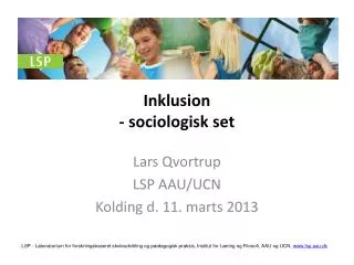inklusion sociologisk set