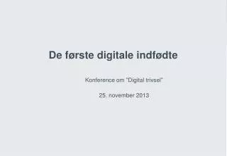 de f rste digitale indf dte