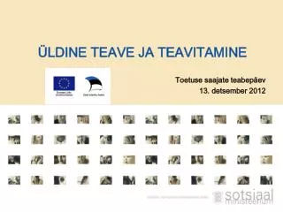 ldine teave ja teavitamine