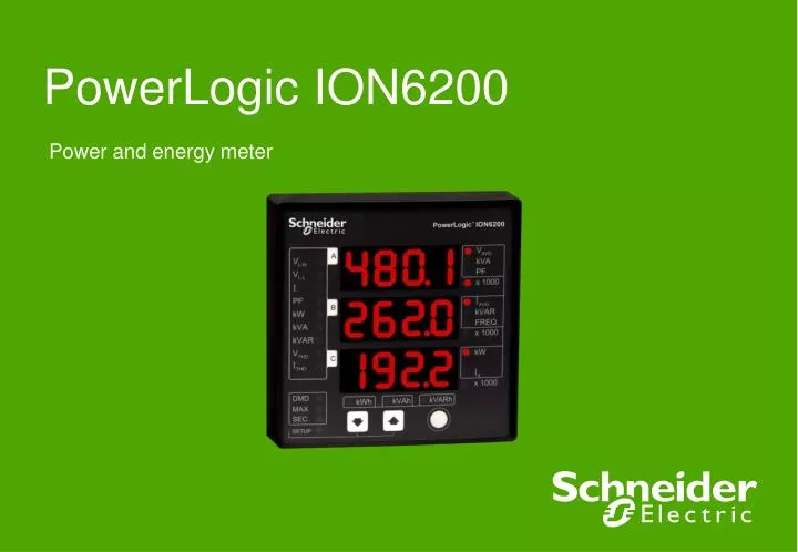 powerlogic ion6200