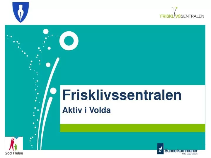 frisklivssentralen aktiv i volda