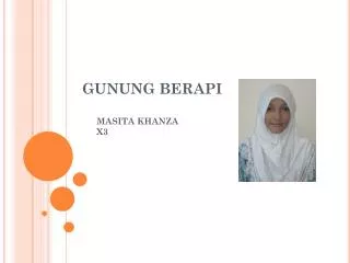 gunung berapi
