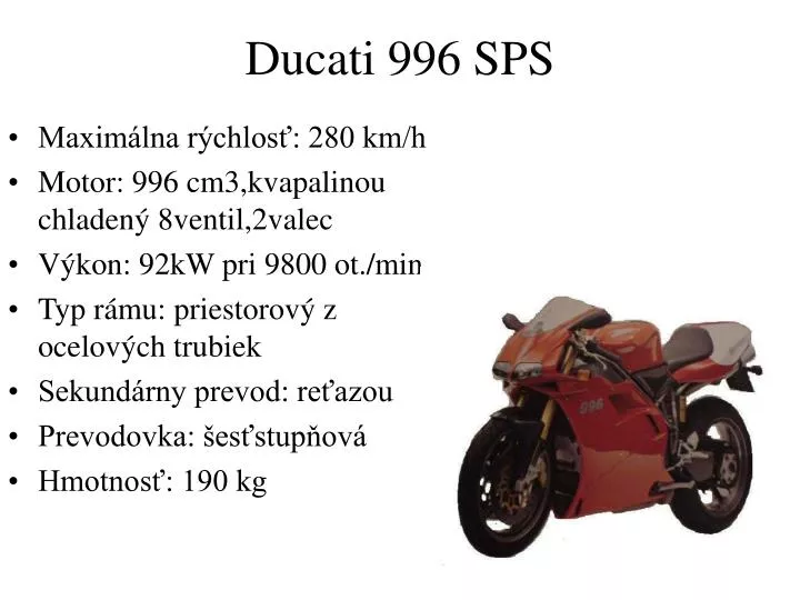 ducati 996 sps