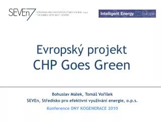 evropsk projekt chp goes green