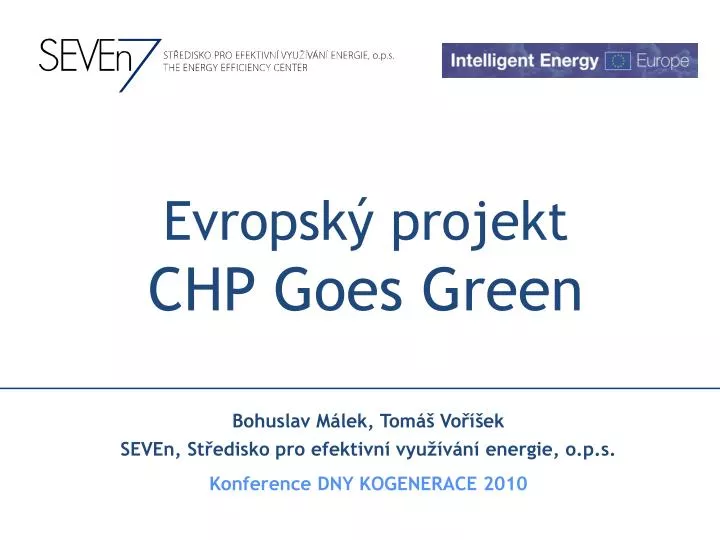 evropsk projekt chp goes green