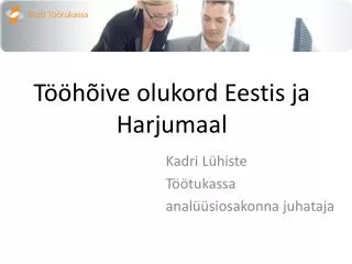 t h ive olukord eestis ja harjumaal