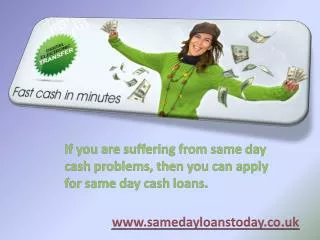 Same Day Loans No Credit Check-Acquire Money Through Online