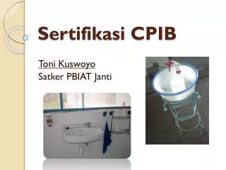 sertifikasi cpib