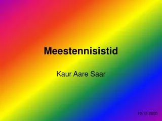 meestennisistid